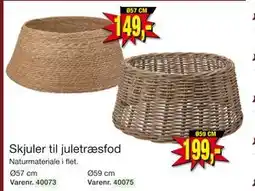 Harald Nyborg Skjuler til juletræsfod tilbud