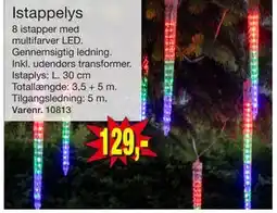 Harald Nyborg Istappelys, DKK 129 tilbud