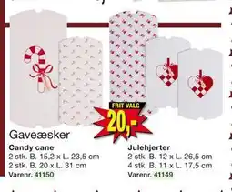 Harald Nyborg Gaveæsker, DKK 20 tilbud