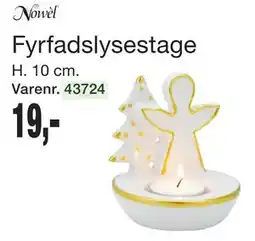 Harald Nyborg Fyrfadslysestage, DKK 19 tilbud