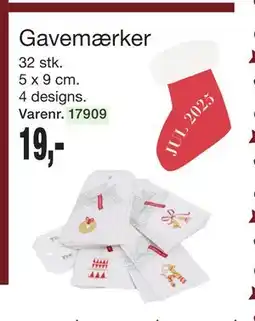 Harald Nyborg Gavemærker, DKK 19 tilbud