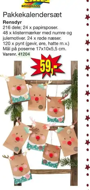 Harald Nyborg Pakkekalendersæt, DKK 59 tilbud