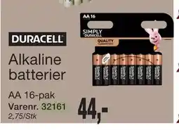Harald Nyborg Alkaline batterier, DKK 44 tilbud
