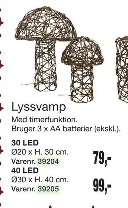 Harald Nyborg Lyssvamp tilbud