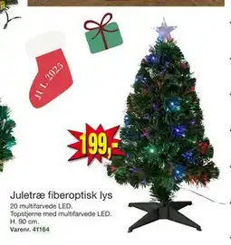 Harald Nyborg Juletræ fiberoptisk lys, DKK 199 tilbud