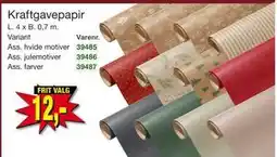 Harald Nyborg Kraftgavepapir, DKK 12 tilbud