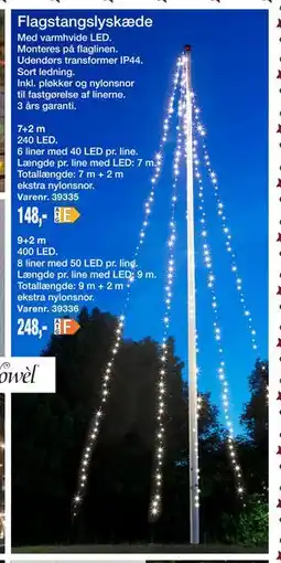 Harald Nyborg Flagstangslyskæde tilbud