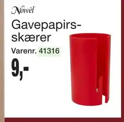 Harald Nyborg Gavepapirsskærer, DKK 9 tilbud