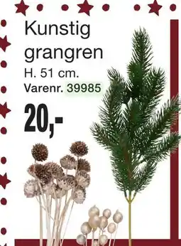 Harald Nyborg Kunstig grangren, DKK 20 tilbud