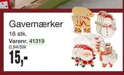 Harald Nyborg Gavemærker, DKK 15 tilbud