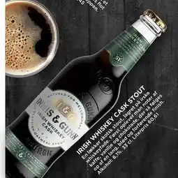 MENY IRISH WHISKEY CASK STOUT, DKK 100 tilbud