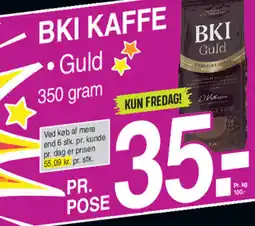 ABC Lavpris Bki kaffe guld tilbud