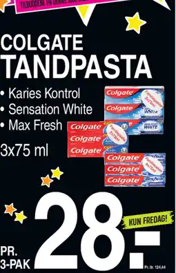 ABC Lavpris Colgate tandpasta tilbud