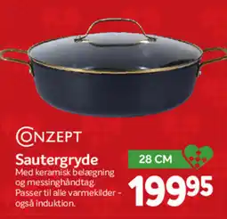 Din Isenkræmmer Conzept sautergryde tilbud