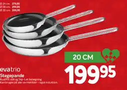 Din Isenkræmmer Evatrio stegepande tilbud