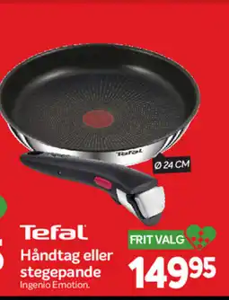 Din Isenkræmmer Tefal Håndtag eller stegepande tilbud