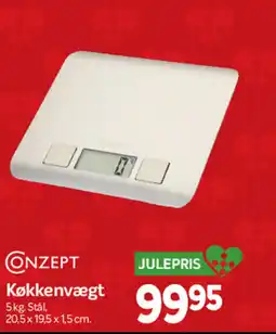 Din Isenkræmmer Conzept køkkenvægt tilbud