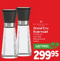 Din Isenkræmmer Rosendah copenhagen grand cru kværnsæt tilbud