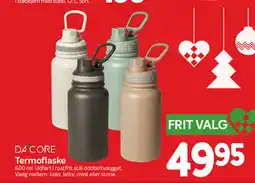 Din Isenkræmmer DA CORE Termoflaske tilbud
