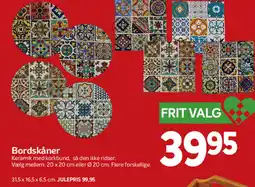 Din Isenkræmmer Bordskåner tilbud