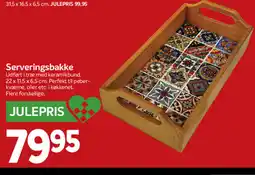 Din Isenkræmmer Serveringsbakke tilbud