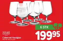 Din Isenkræmmer Holme gaard cabernet vandglas tilbud