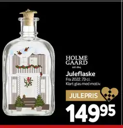 Din Isenkræmmer Holme gaard juleflaske tilbud