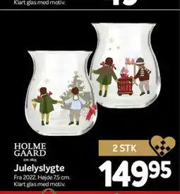 Din Isenkræmmer Holme gaard est. 1815 julelyslygte tilbud