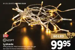 Din Isenkræmmer Conzept lyskæde tilbud