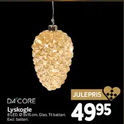 Din Isenkræmmer DA CORE Lyskugle tilbud