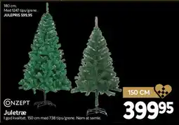 Din Isenkræmmer Conzept Juletræ tilbud