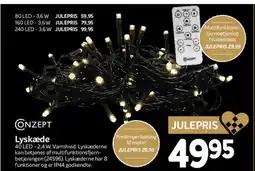 Din Isenkræmmer Conzept lyskæde tilbud