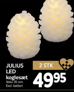 Din Isenkræmmer JULIUS LED koglesæt tilbud