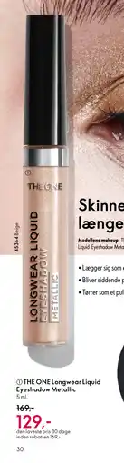 Oriflame THE ONE Longwear Liquid Eyeshadow Metallic tilbud