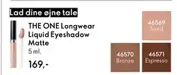 Oriflame THE ONE Longwear Liquid Eyeshadow Matte tilbud