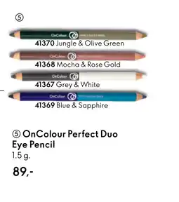 Oriflame On Colour Perfect Duo Eye Pencil tilbud
