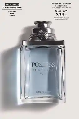 Oriflame Possess The Secret Man Eau de Parfum tilbud