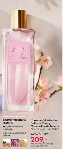 Oriflame Women's Collection Delicate Cherry Blossom Eau de Toilette tilbud