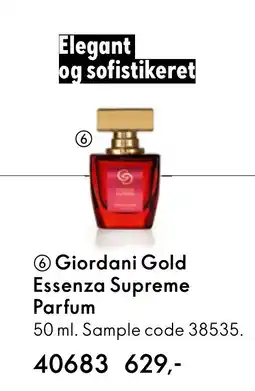 Oriflame Giordani Gold Essenza Supreme Parfum tilbud