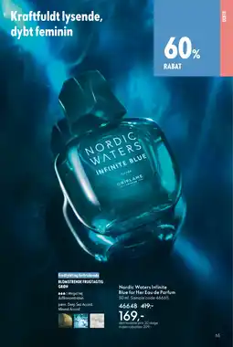 Oriflame Nordic Waters Infinite Blue for Her Eau de Parfum tilbud