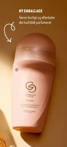 Oriflame Giordani Gold Woman Perfumed Anti-perspirant Roll-On Deodorant tilbud
