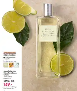 Oriflame Men's Collection Citrus Tonic Eau de Toilette tilbud