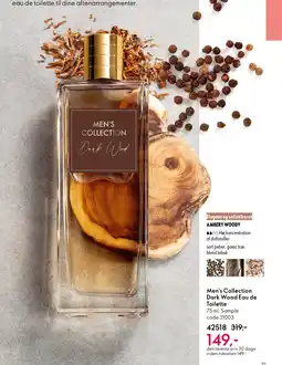 Oriflame Men's Collection Dark Wood Eau de Toilette tilbud