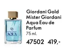 Oriflame Giordani Gold Mister Giordani Aqua Eau de Parfum tilbud