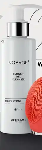Oriflame Novage+ Refresh Gel Cleanser tilbud
