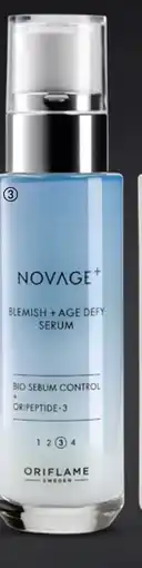 Oriflame Novage+ Blemish + Age Defy Serum tilbud