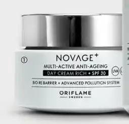 Oriflame Novage+ Multi- Active Anti-Ageing Day Cream Rich SPF 30 tilbud