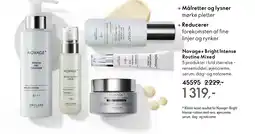 Oriflame Novage+ Bright Intense Routine Mixed tilbud