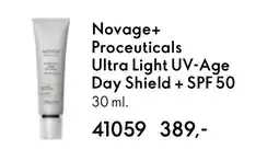 Oriflame Novage+ Proceuticals Ultra Light UV-Age Day Shield + SPF 50 tilbud