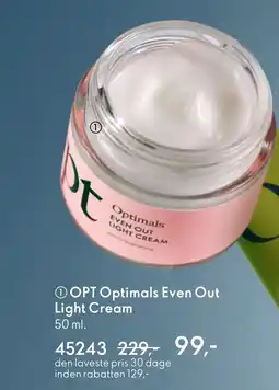 Oriflame OPT Optimals Even Out Light Cream tilbud